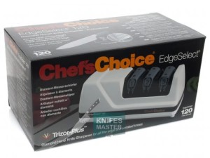Электрическая точилка для ножей Chef's Choice CC-120 PL (платина)