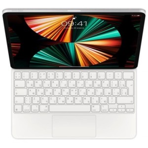 Беспроводная клавиатура Apple Magic Keyboard для iPad Pro 12.9 Gen 3-6 белый, русская раскладка