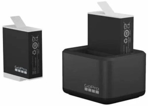 Зарядное устройство Dual Charger + Enduro Batteries для GoPro 12 / 11 / 10 / 9