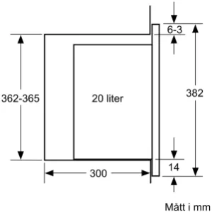 Микроволновая печь встраиваемая Bosch BFL520MB0