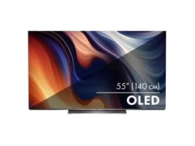 Телевизор HAIER S9 PRO, OLED, 4K Ultra HD, серебристый, СМАРТ ТВ, Android TV