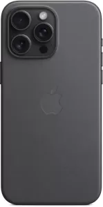 Чехол Apple MagSafe FineWoven для iPhone 15 Pro Max, Черный