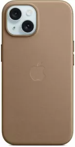 Чехол Apple MagSafe FineWoven для iPhone 15 светло-коричневый