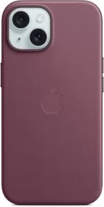 Чехол Apple MagSafe FineWoven для iPhone 15 шелковица