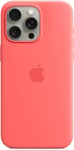 Чехол Apple MagSafe для iPhone 15 Pro Силикон, спелый нектарин - MT1G3
