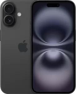 Apple iPhone 16 256 ГБ, Dual: nano SIM + eSIM, черный