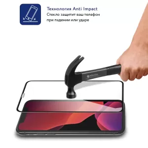Защитное стекло MOCOll Black Diamond 2.5D Full Cover Black (Приватное) для iPhone XS Max/11 Pro Max