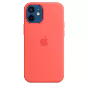 Силиконовый чехол Apple iPhone 12 mini Silicone Case with MagSafe - Pink Citrus (MHKP3ZE/A) для iPhone 12 mini