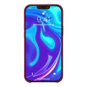 Чехол Deppa Liquid Silicone Case Burgundy (87787) для Apple iPhone 12 mini