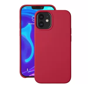 Чехол Deppa Liquid Silicone Case Red (87786) для Apple iPhone 12 mini