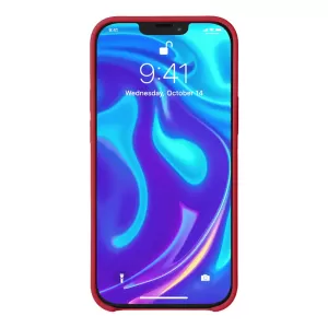 Чехол Deppa Liquid Silicone Case Red (87786) для Apple iPhone 12 mini