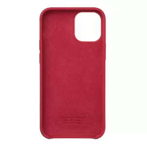 Чехол Deppa Liquid Silicone Case Red (87786) для Apple iPhone 12 mini