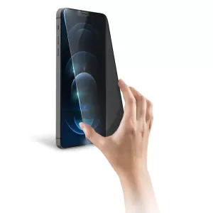 Защитное стекло MOCOLL полноразмерное 2.5D для iPhone 12 mini (серия Arrow) приватное