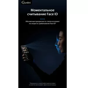 Защитное стекло Gurdini 2.5D Full Cover Glass для iPhone 13/13 Pro/14/16e/17e