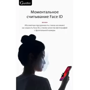 Защитное стекло Gurdini 2.5D Full Cover Glass для iPhone Xr/11