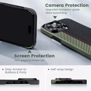 Чехол Pitaka MagEZ Case 4 для iPhone 15 Pro (6.1) Overture