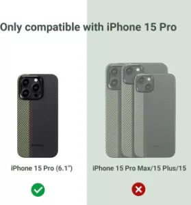 Чехол Pitaka MagEZ Case 4 для iPhone 15 Pro (6.1) Overture