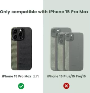 Чехол Pitaka MagEZ Case 4 для iPhone 15 Pro Max (6.7) Overture