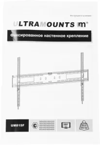 Кронштейн ULTRAMOUNTS UM815F черный