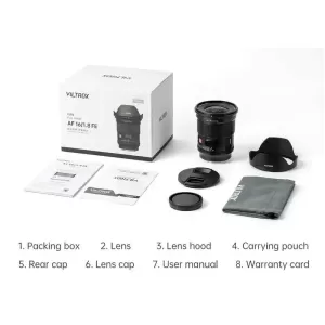 ОБЪЕКТИВ Viltrox AF 16мм F1.8 FE