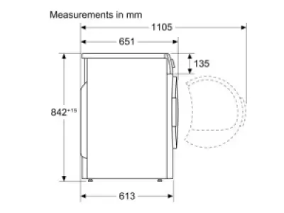 Сушильная машина Bosch WTN86211ME