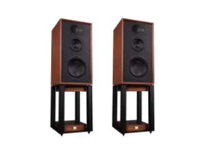 Полочная акустическая система со стойками Wharfedale 85th Anniversary Linton Antique Walnut