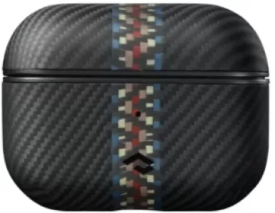 Чехол Pitaka MagEZ Case for AirPods Pro 2 поддерживает MagSafe, принт рапсодия (Rhapsody) 600D