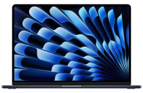 Ноутбук Apple MacBook Air 15 2025 Midnight MW1L3 (M4 10C CPU, 10C GPU, 15.3", 2880x1864, 16GB, 256GB SSD, macOS)