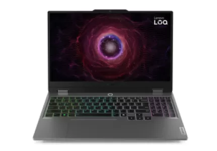 Ноутбук Lenovo LOQ 15ARP9/15.6" Full HD 1920x1080/AMD Ryzen 5 7235HS/16 Gb/512 Gb SSD/nVidia GeForce RTX 4050 6GB/No OS/серый/2.38 кг