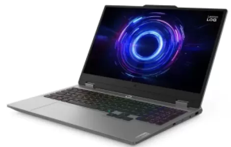 Ноутбук Lenovo LOQ 15IRX10/15.6" Full HD 1920x1080/Intel Core i7 13700HX/16 Gb/512 Gb SSD/nVidia GeForce RTX 5050 8GB/No OS/серый/2.4 кг