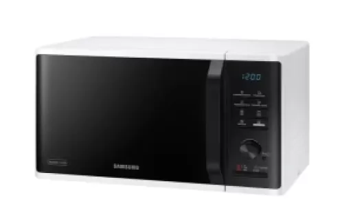 Микроволновая печь 23L GRILL MG23K3515AW/BW белый SAMSUNG