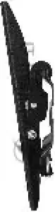 Кронштейн для телевизора Hama 00220806 черный 19"-48" макс.25кг настенный наклон