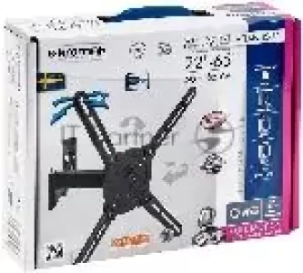 Кронштейн для телевизора Kromax ATLANTIS-15 темно-серый, 22"-65" макс. 30 кг, настенный, поворот и наклон