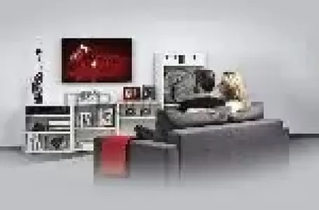 Кронштейн для телевизора Hama 00220805 черный 19"-48" макс.25кг настенный фиксированный