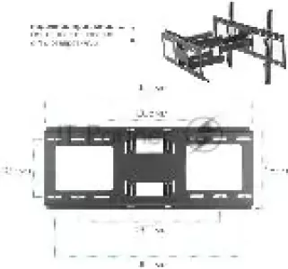 Кронштейн Kromax OPTIMA-409 черный 32"- 65" ЖК телевизор