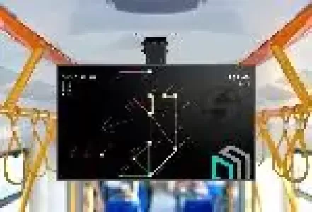 Потолочный кронштейн ONKRON CR1S для телевизора 10”- 40" складывающийся черный