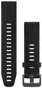 Ремешок Quickfit 20 Watch Heathered Black Nylon With Black Hardware