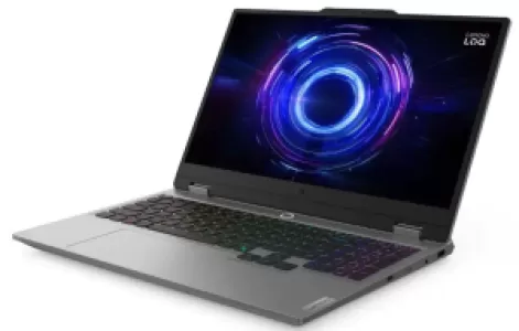 Ноутбук Lenovo LOQ 15IRX10/15.6" Full HD 1920x1080/Intel Core i7 13650HX/16 Gb/1 Tb SSD/nVidia GeForce RTX 5050 8GB/No OS/серый/2.4 кг