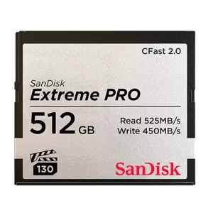 Карта памяти SanDisk 512GB Extreme PRO CFast 2.0 Memory Card (SDCFSP-512G-G46D)