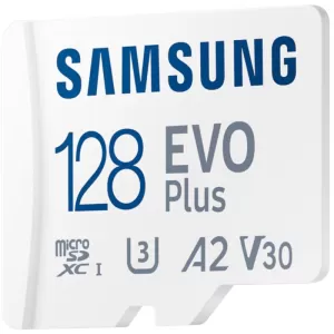 Карта памяти Samsung EVO Plus 128GB MicroSDXC Class 10/UHS-I U3 (MB-MC128SA)