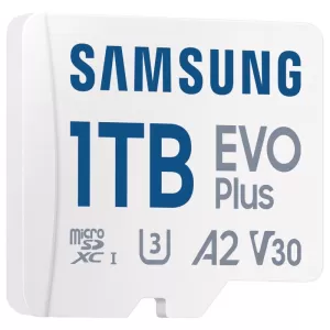 Карта памяти Samsung EVO Plus 1TB MicroSDXC Class 10/UHS-I U3 (MB-MC1T0SA)