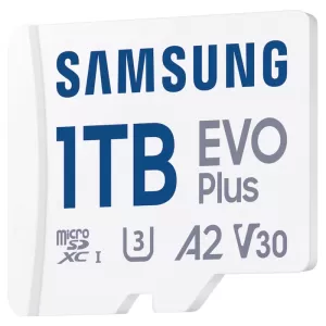 Карта памяти Samsung EVO Plus 1TB MicroSDXC Class 10/UHS-I U3 (MB-MC1T0SA)