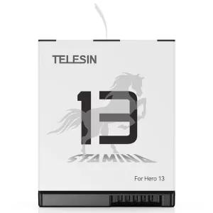 Аккумулятор для GoPro Hero 13 Telesin Stamina 1950mAh Enduro морозостойкий