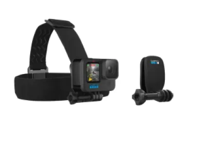 Крепление на голову + клипса на одежду GoPro Headstrap + QuickClip (ACHOM-001)