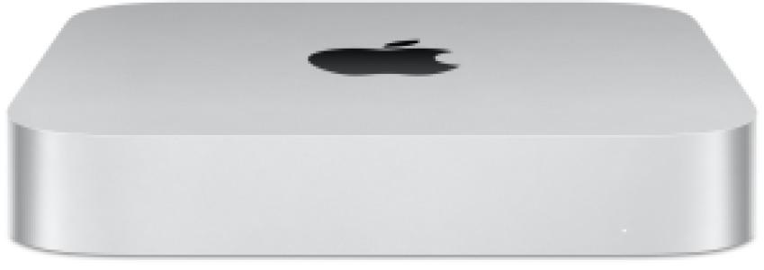 Настольный компьютер Apple Mac mini 2023 Slim-Desktop, Apple M2, 8 ГБ RAM, 512 ГБ SSD, Apple graphics 10-core, MacOS, Silver