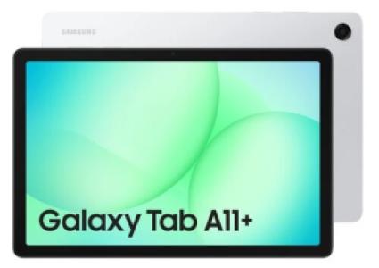 Планшет Samsung Galaxy Tab A11 Plus, 6/128 ГБ, 5G, Silver, серебристый