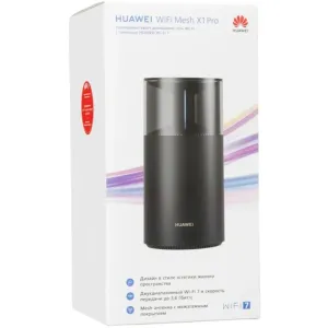Wi-Fi Роутер Huawei Mesh X1 Pro PANGU1-BE32A-20 Black (53030DFX)