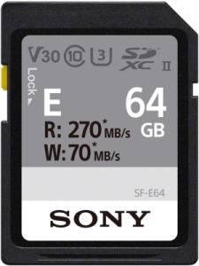 Карта памяти Sony SDXC 64GB UHS-II V30 45/270 Mb/s