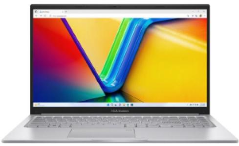 Ноутбук ASUS VivoBook 15 X1504VA-BQ40 (Intel 5 120U/15.6"/16GB/512GB SSD/UHD Graphics/NoOs) Silver