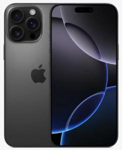 Смартфон Apple iPhone 16 Pro 256GB Titanium Black (Титановый Черный) eSim (ASIS+)